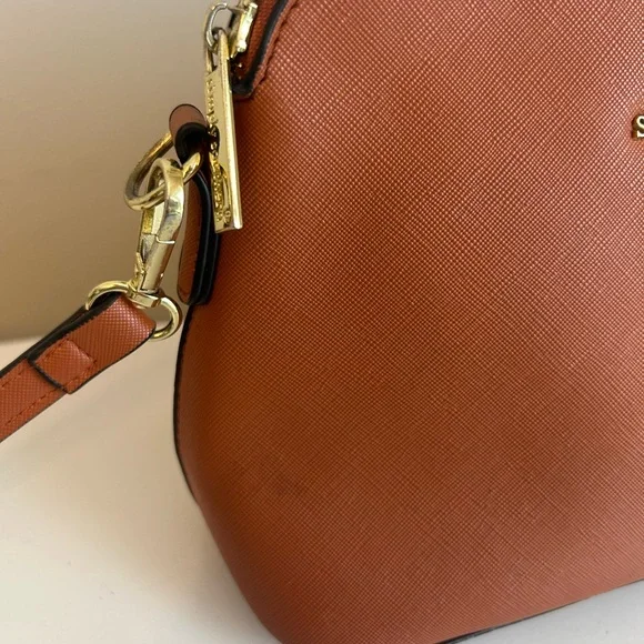 Simply Southern Honey Leather Crossbody Purse Bag Adjustable Strap Small - Picture 3 of 16